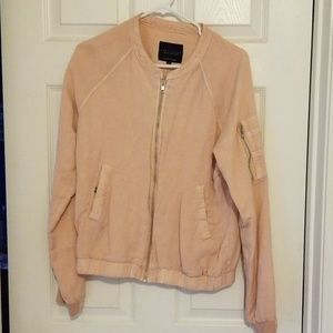 Light pink jacket from Evereve